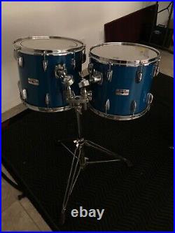 Yamaha Tour Custom 5 Piece Drum Set Cobalt Blue Japan