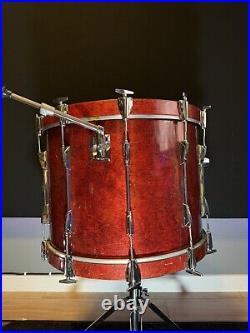 Yamaha club custom drum Set Red deco