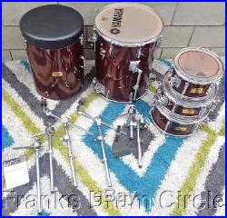 Yamaha's HG6T46RM Rick Marotta Signature Hipgig Drum Set Cherry Wood