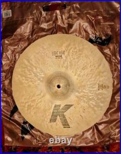 ZILDJIAN K0925 15 K LIGHT BOTTOM DRUMSET CAST BRONZE CYMBAL 1270g USED