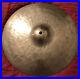 Zildjian-14-K-Custom-Dark-Hi-Hat-Top-Drumset-Bronze-Cymbal-Brand-Used-01-po