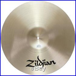 Zildjian A0242 18 Medium Crash Cast Bronze Drumset Cymbal High Pitch Used
