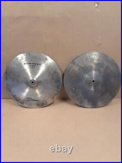 Zildjian Avedis 14 New Beat Hi Hats for drum set kit pre played