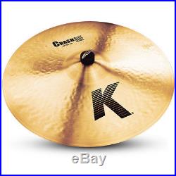 Zildjian K0810 20 Crash Ride Drumset Cymbal Medium Thin Weight Low Profile
