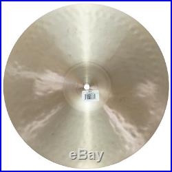 Zildjian K0813 14 Light Hihat Top Drumset Cymbal With Medium Thin Weight Used