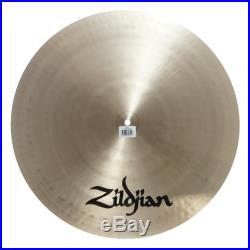 Zildjian K0818 20 Light Flat Ride Cast Bronze Drumset Cymbal Thin Weight Used