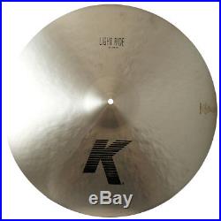Zildjian K0832 22 Light Ride Cast Bronze Drumset Cymbal Low-Mid Pitch Used