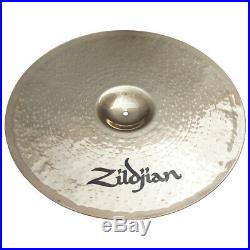 Zildjian K0856 22 K Custom Ride Drumset Cast Bronze Cymbal With Dark Sound Used
