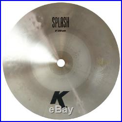 Zildjian K0857 8 K Splash Crash Drumset Bronze Cymbal Small Bell Size Used