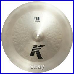 Zildjian K0885 19 K China Drumset Cast Bronze Cymbal Low Pitch & Profile Used