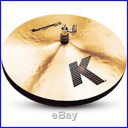 Zildjian K0909 14 K Mastersound Hi Hat Pair Drumset Cast Bronze Cymbals