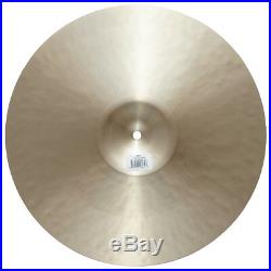 Zildjian K0924 15 K Light Top Drumset Cast Bronze Cymbal With Dark Sound Used