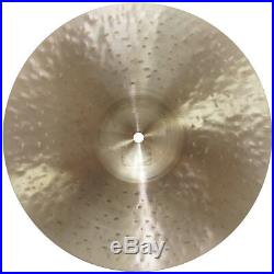 Zildjian K0942 13 K Custom Dark Hi Hat Bottom Drumset Cast Bronze Cymbal Used