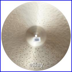 Zildjian K0944 14 K Custom Dark Hi Hat Top Drumset Bronze Cymbal Brand Used