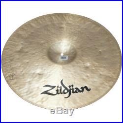 Zildjian K0963 21 K Custom Dark Complex Ride Drumset Cast Bronze Cymbal Used