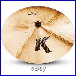Zildjian K0965 20 K Custom Dark Ride Drumset Cast Bronze Cymbal Low Pitch