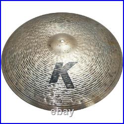 Zildjian K0989 22 K Custom High Definition Ride Drumset Bronze Cymbal Used