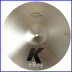 Zildjian K0990 16 K Custom Session Crash Thin Drumset Cast Bronze Cymbal Used
