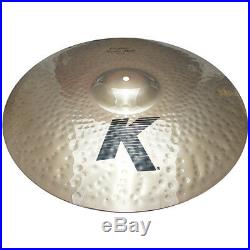 Zildjian K0997 20 K Custom Session Ride Med Thin Drumset Bronze Cymbal Used