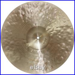 Zildjian K1072 14 K Constantinople Hi Hat Bottom Drumset Bronze Cymbal Used