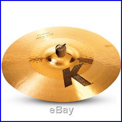 Zildjian K1218 18 K Custom Hybrid Crash Thin Drumset Cast Bronze Cymbal