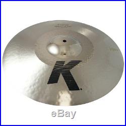 Zildjian K1218 18 K Custom Hybrid Crash Thin Drumset Cast Bronze Cymbal Used